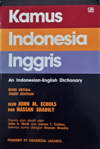 Image of Kamus Indonesia Inggris Edisi Ketiga