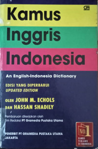 Image of Kamus Inggris Indonesia