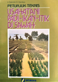 Image of Petunjuk Teknis Usaha Tani Padi, Ikan, Itik Di sawah
